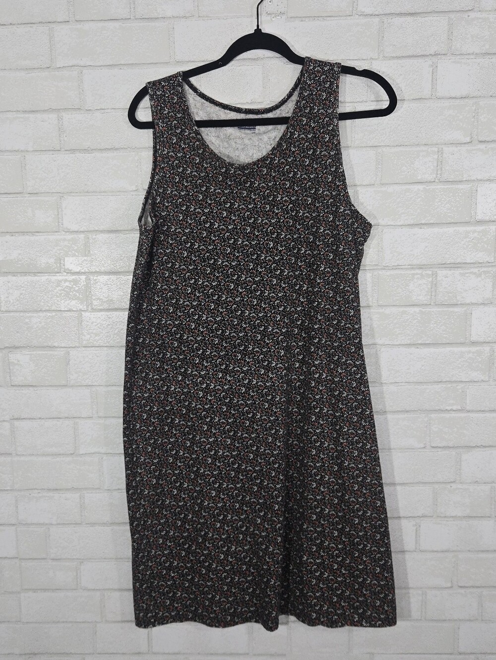 Basic Editions printed midi dress